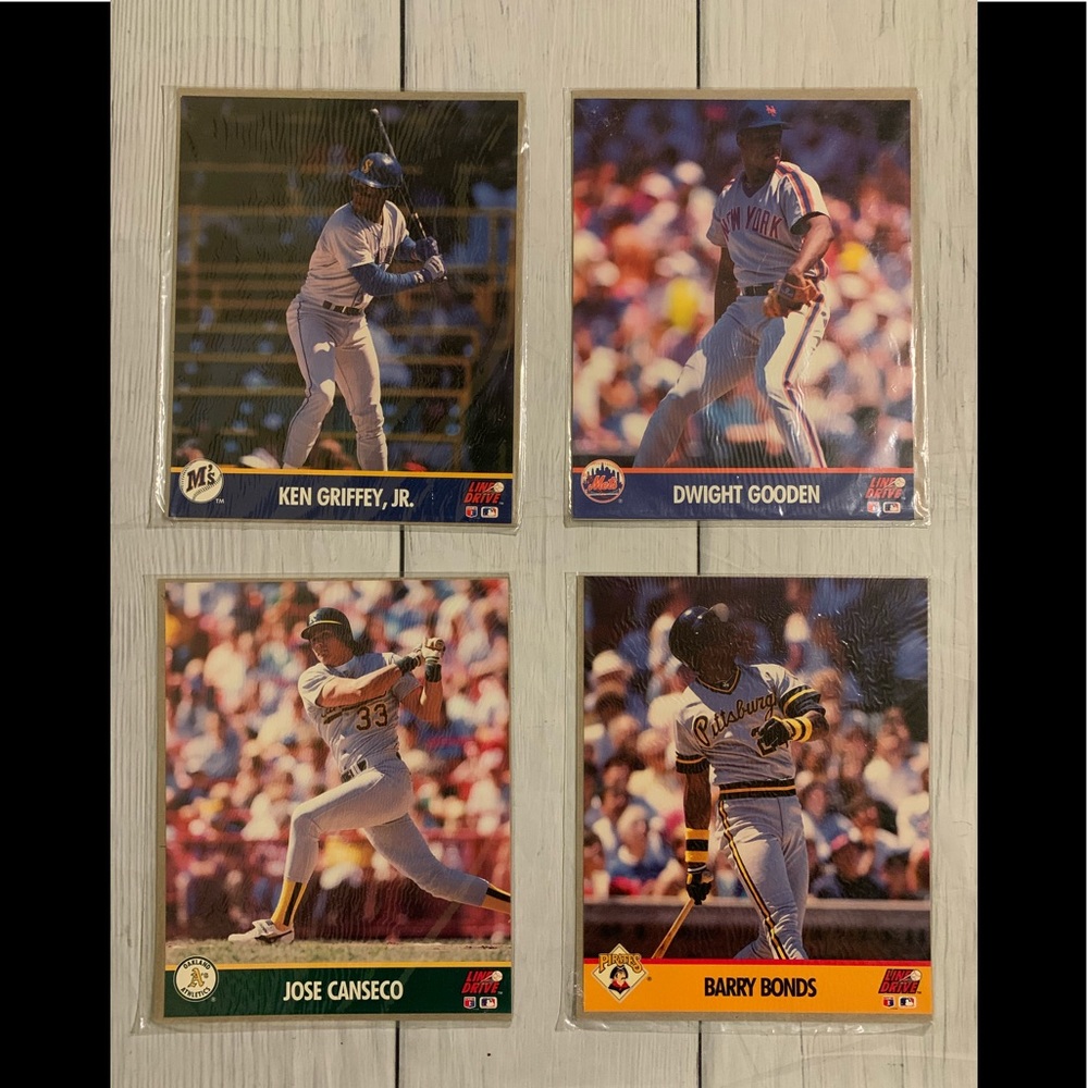 VTG New Line Drive Action MLB ⚾️ Photos 4pc Bundle